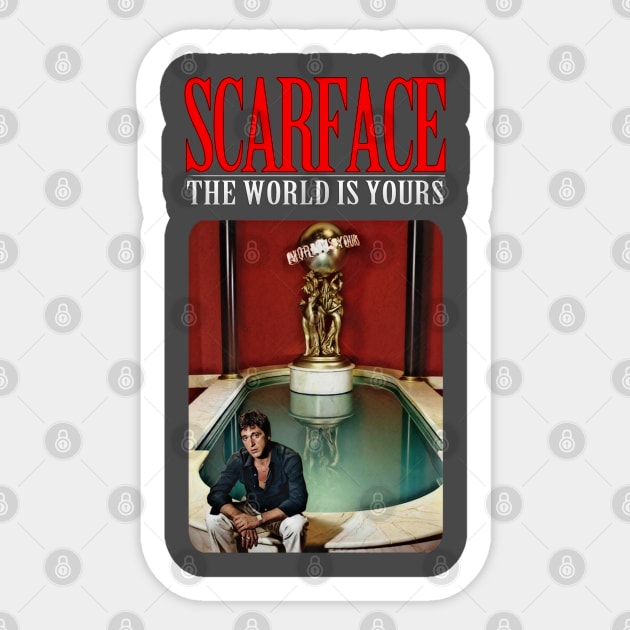 Scarface Sticker by Jadielc